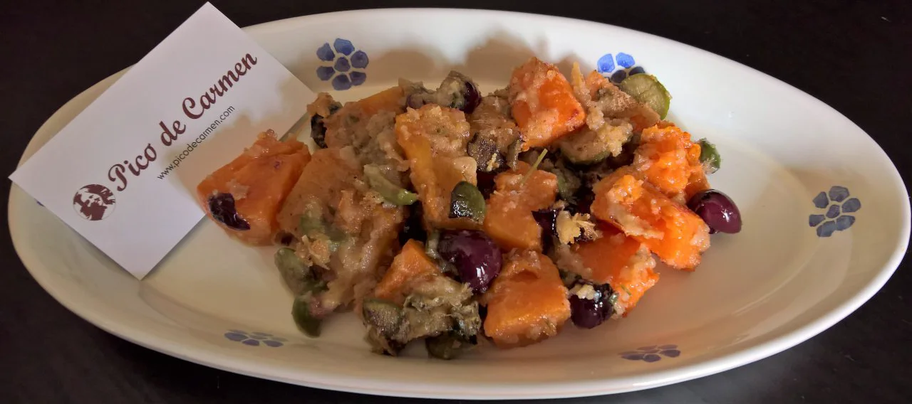 zucca al forno